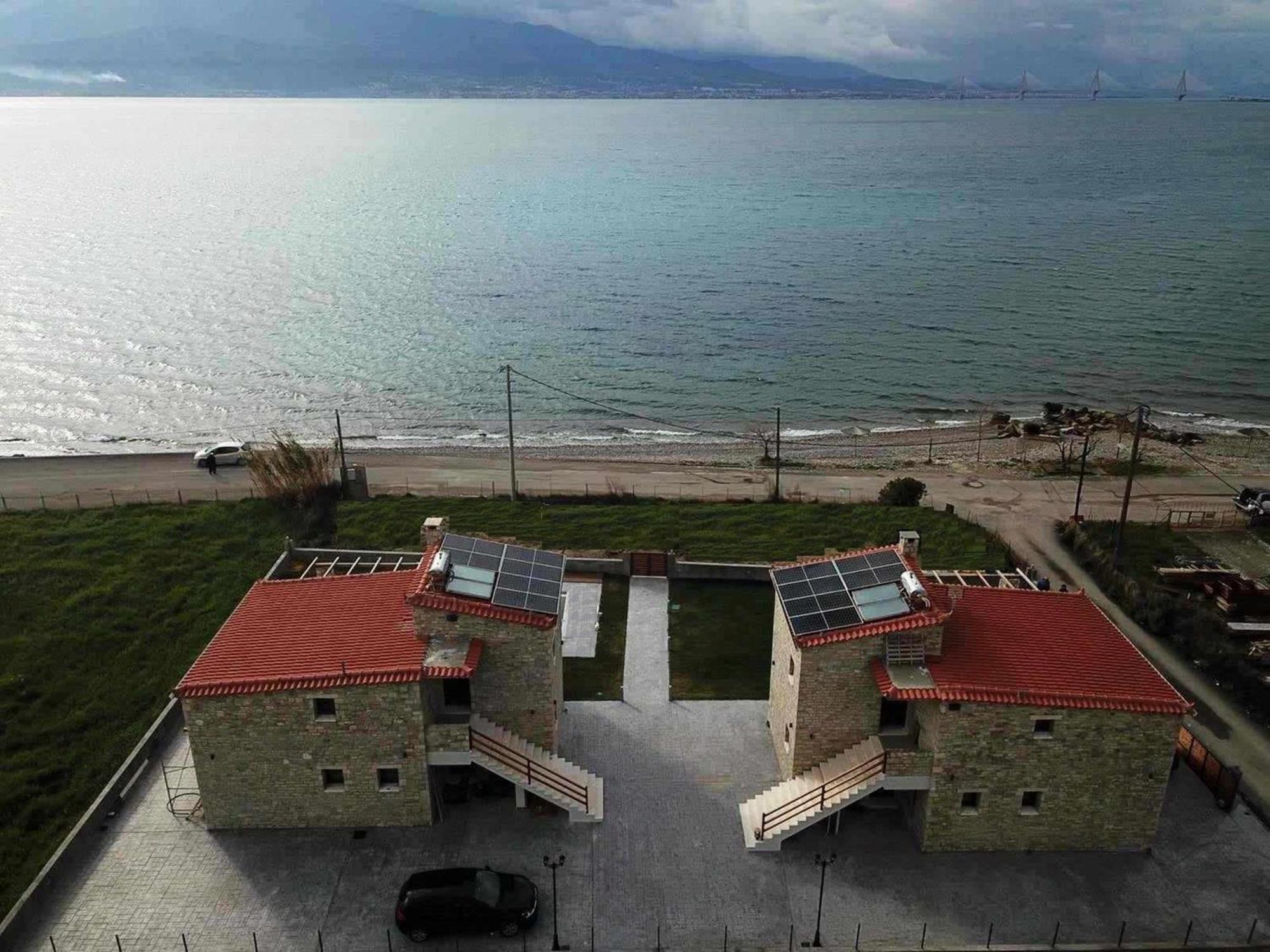 Santa Domenica Nafpaktos - Rooms And Apartments By The Sea Dış mekan fotoğraf