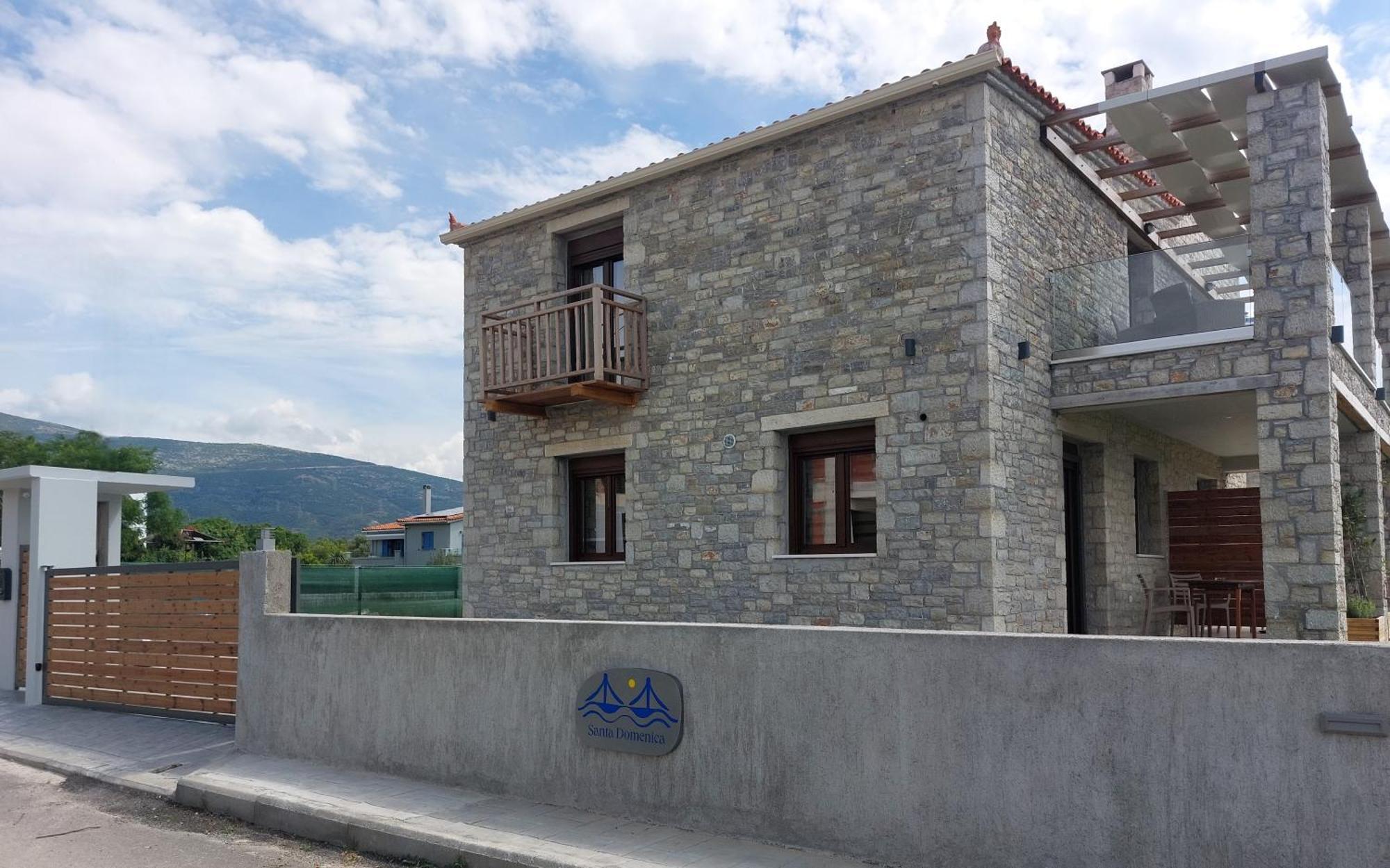 Santa Domenica Nafpaktos - Rooms And Apartments By The Sea Dış mekan fotoğraf