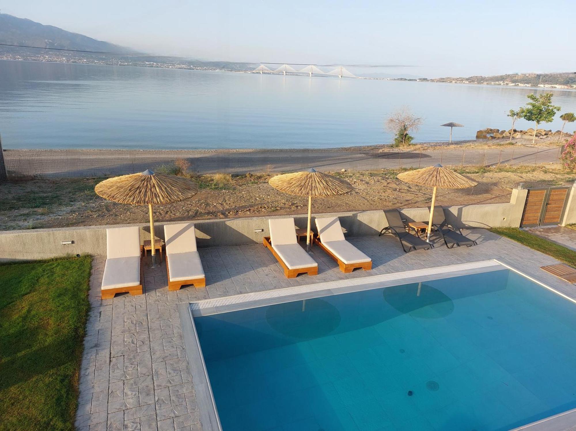 Santa Domenica Nafpaktos - Rooms And Apartments By The Sea Dış mekan fotoğraf